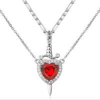 Red Heart (Silver)