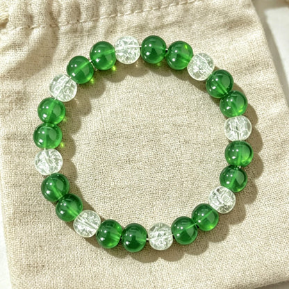 Fresh Momentum Green Crystal Bracelet