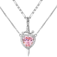 Pink Heart (Silver)