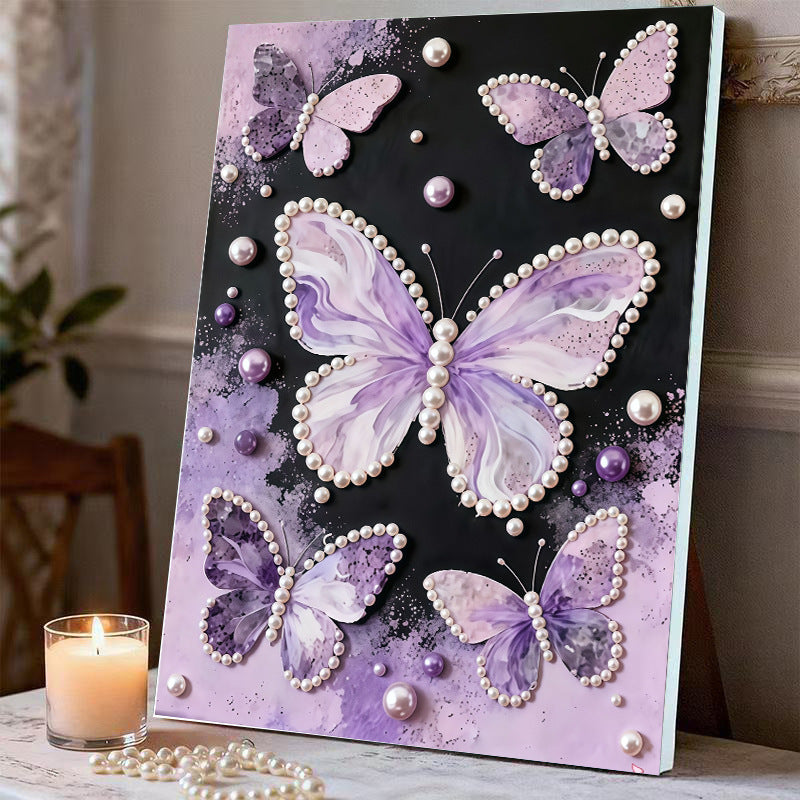 Fireworks Romantic Castle 5D Sparkling Diamond Painting Set