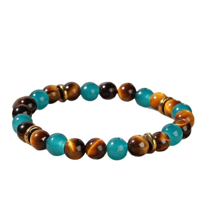 Bold Horizons Turquoise & Tiger Eye Bracelet