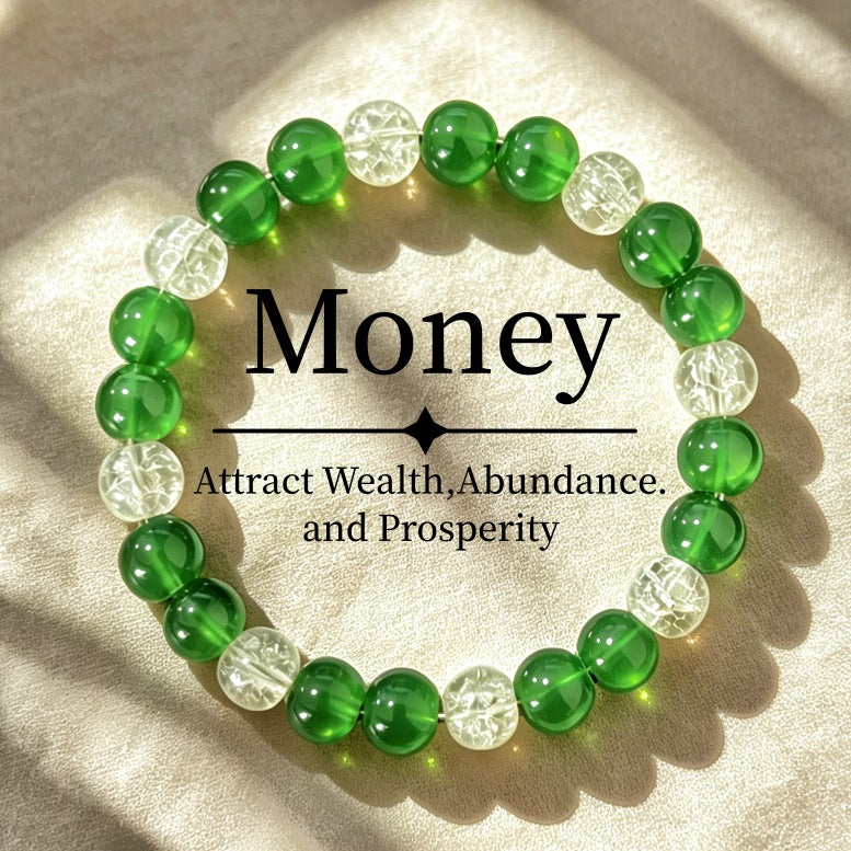 Fresh Momentum Green Crystal Bracelet