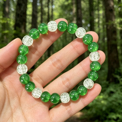 Fresh Momentum Green Crystal Bracelet