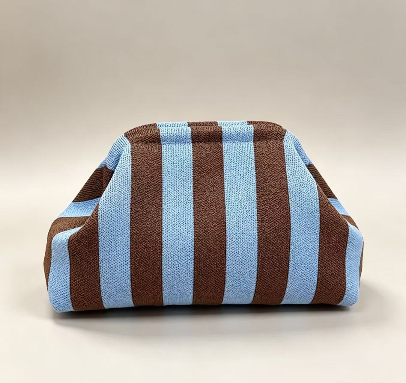 Women's Color-Block Handheld Bag