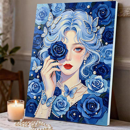 Fireworks Romantic Castle 5D Sparkling Diamond Painting Set