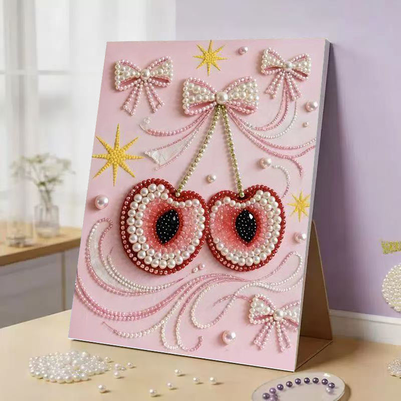 Fireworks Romantic Castle 5D Sparkling Diamond Painting Set