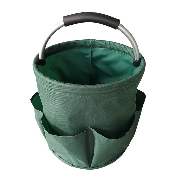 Green gardening bag