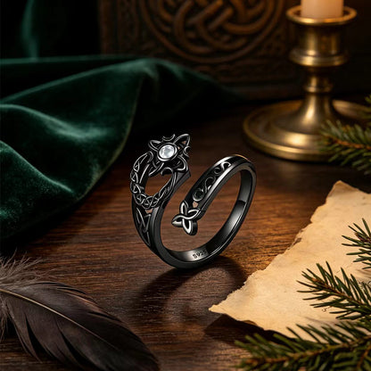 Witch’s Knot Birthstone Ring
