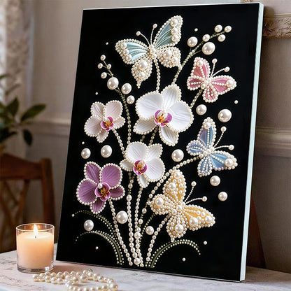 Fireworks Romantic Castle 5D Sparkling Diamond Painting Set