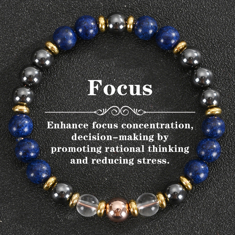 Money Bracelet with Black Onyx and Tiger's Eye