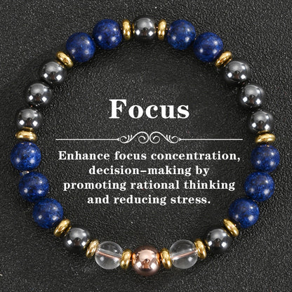 Money Bracelet with Black Onyx and Tiger's Eye