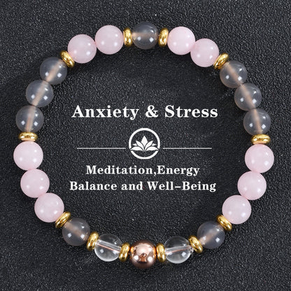 Money Bracelet with Black Onyx and Tiger's Eye