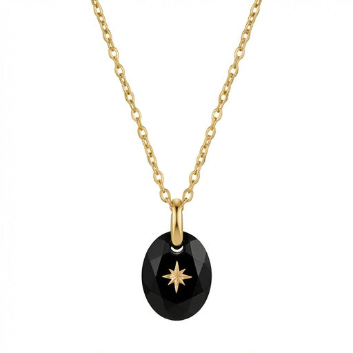 North Star Birthstone Necklace