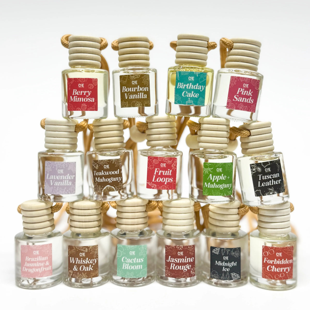Car Air Fresheners Hanging Scent Oil Diffuser