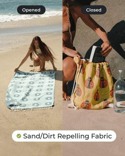 BeachCarry Multipurpose Towel Bag