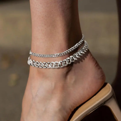 Layered Anklet Set | Chic Beach & Everyday Jewelry