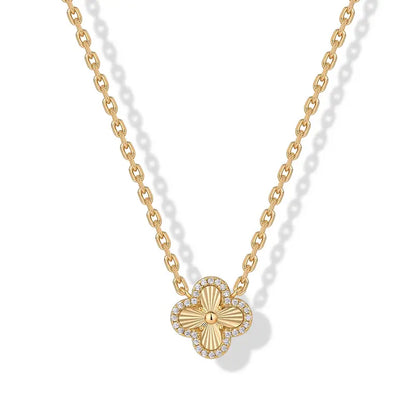 Four Leaf Clover Necklace for Women