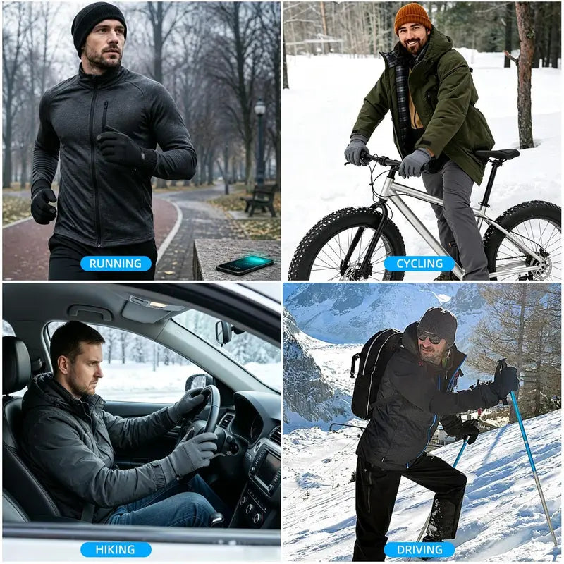 🥳HOT SALE🥳❄️50K+ SOLD!💥50% OFF!✨Winter Waterproof Cycling Gloves for Men and Women