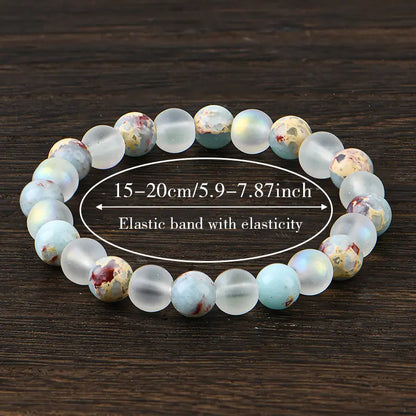 New Beginning Crystal Beaded Bracelet