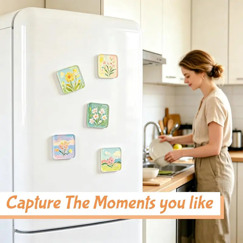 DIY Magnetic Photo Frames for Fridge & Crafts