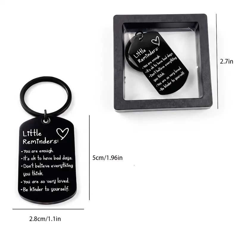Little Reminders Inspirational Keychain