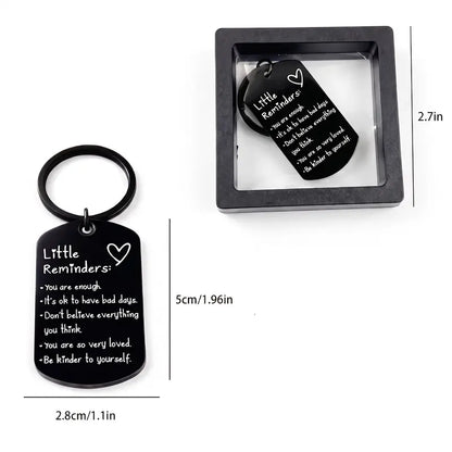 Little Reminders Inspirational Keychain