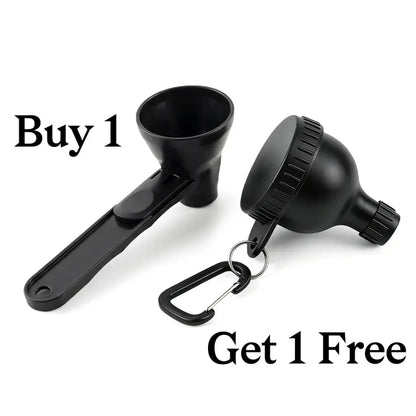 Buy 1 Get 1 Free | Portable Protein Funnel with Sliding Scoop