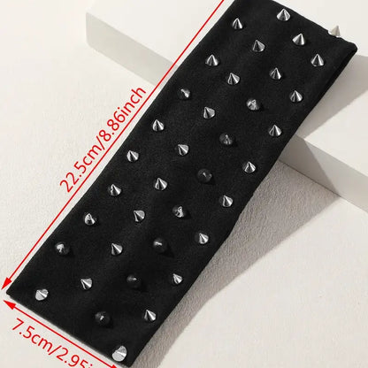 5-Pack Punk Rivet Headbands