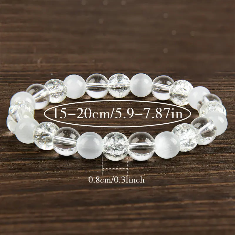 Relieve Anxiety Crystal Beaded Bracelet