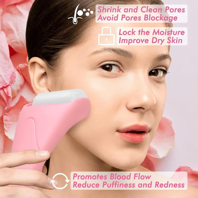 Multi-Pack Ice Roller & Jade Stone  Facial Tools