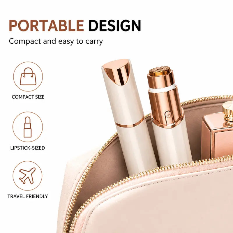 2 in 1 facial & eyebrow hair trimmer
