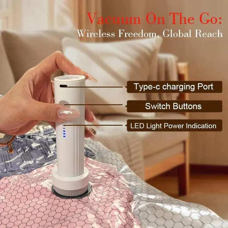Vacuum Packing Pump Storage Bags