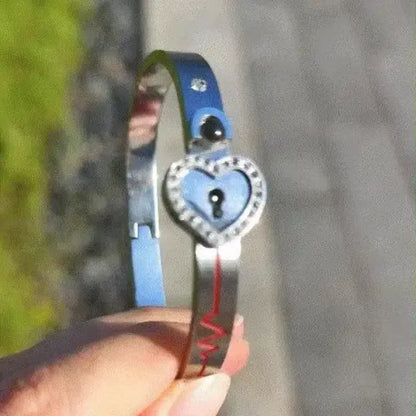 100 Languages I Love You Heart Lock & Key Set