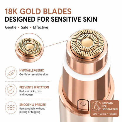 2 in 1 facial & eyebrow hair trimmer