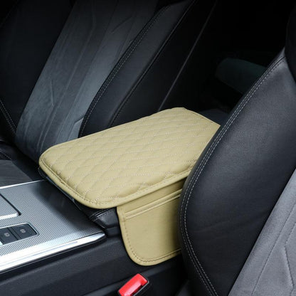 Car Armrest Cushion & Organizer – Padded Non-Slip Cover