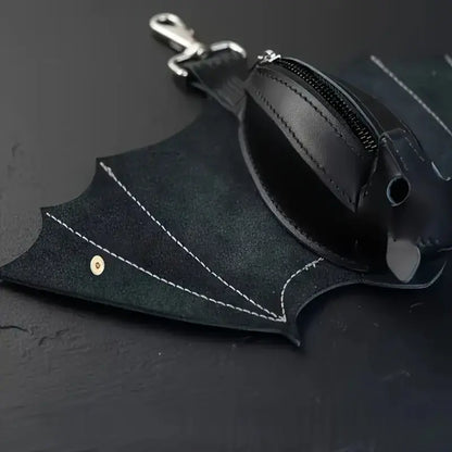 Bat-Shaped Mini Coin Purse