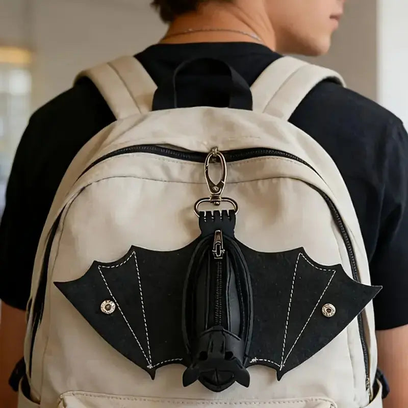 Bat-Shaped Mini Coin Purse