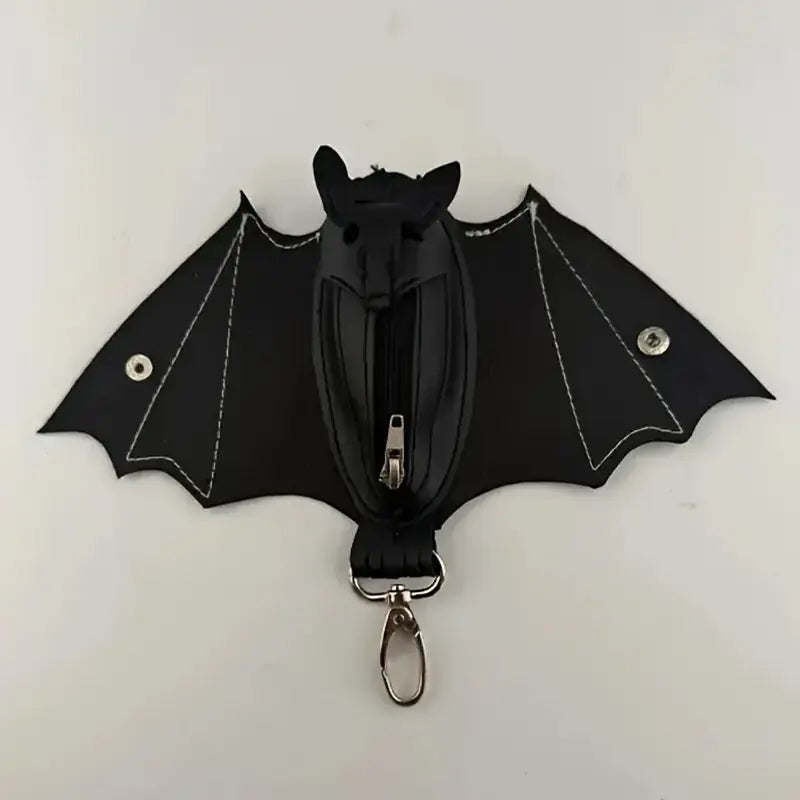 Bat-Shaped Mini Coin Purse