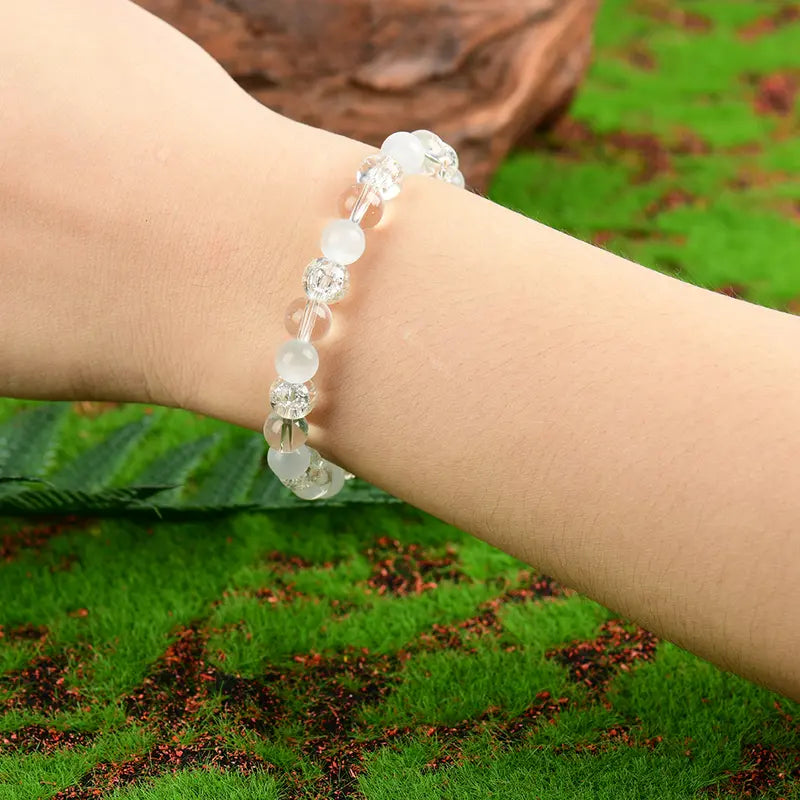 Relieve Anxiety Crystal Beaded Bracelet