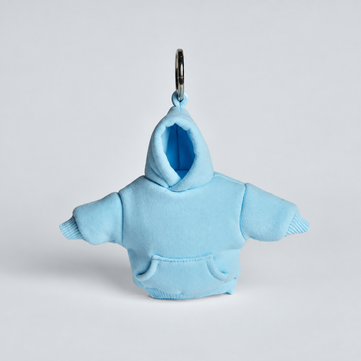 Hoodie Keychain | Miniature Stress Ball Hoodie Clip-On Keychain Charm