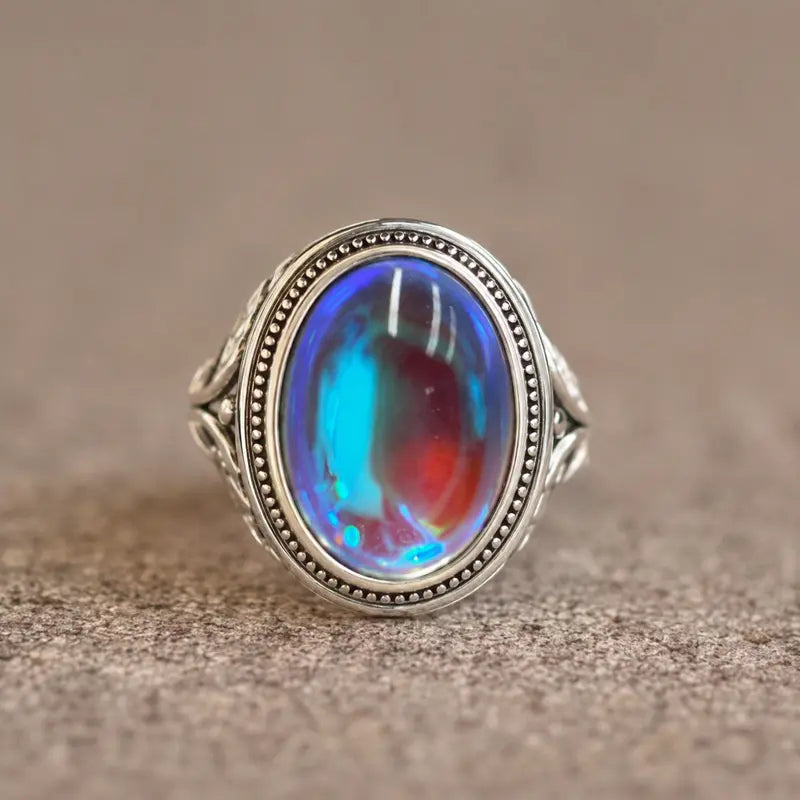 Luna Glow Moonstone Ring