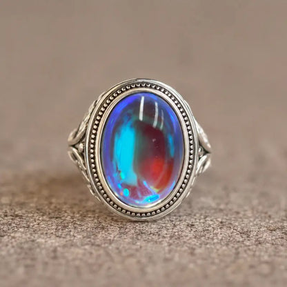 Luna Glow Moonstone Ring