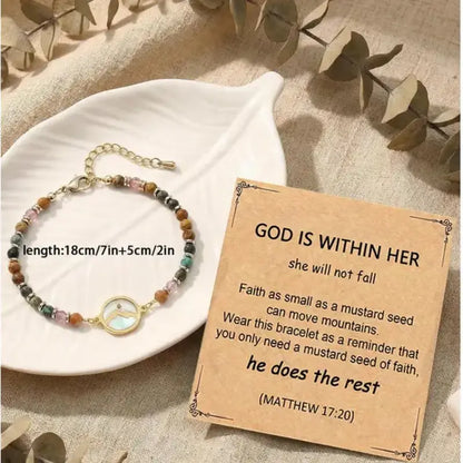 Mustard Seed Faith Mountain Bracelet