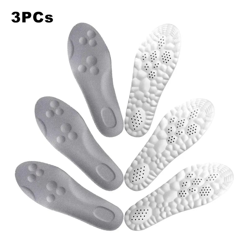 Unisex 4D Cloud Cushion Insoles
