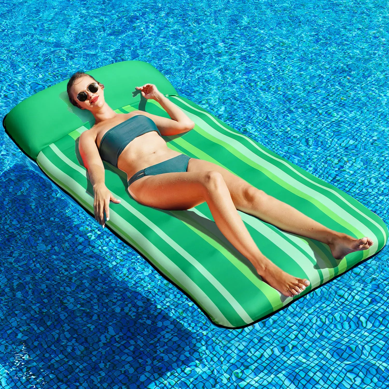 Fabric Covered Pool Float Mattress