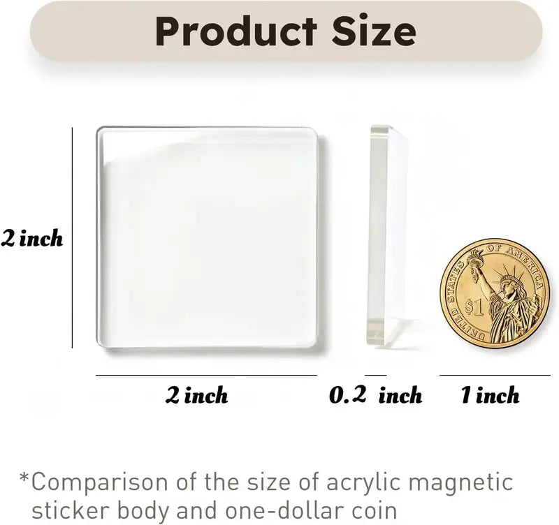 DIY Magnetic Photo Frames for Fridge & Crafts