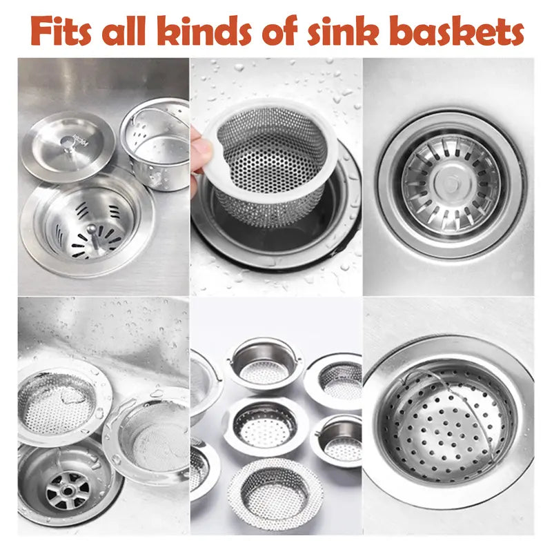 Dishwashing Sink Drain fine mesh strainer