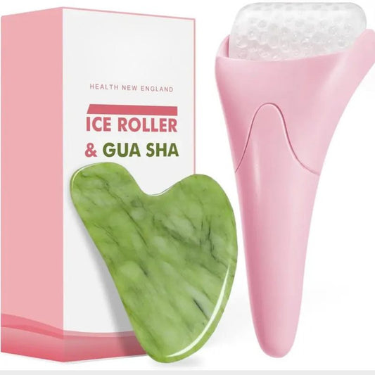 Multi-Pack Ice Roller & Jade Stone  Facial Tools