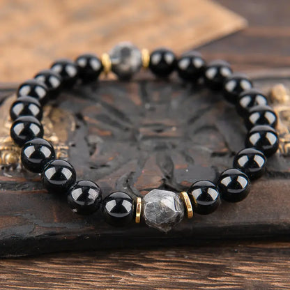 Manifestation & Protection Crystal Beaded Bracelet