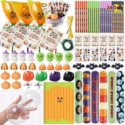 170-228 Pcs Halloween Toy Gifts for Kids